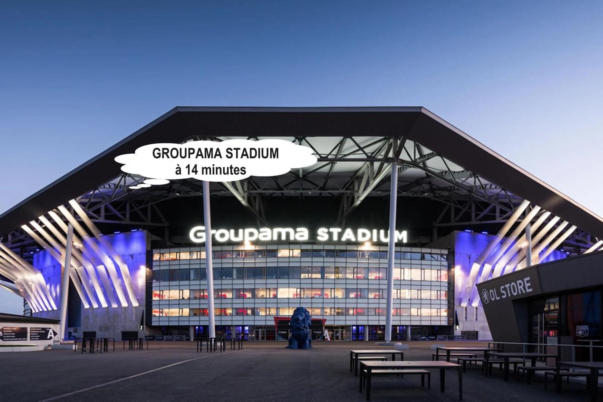 شقة Votre Cocon Parfait A 9 Min D'Eurexpo Et 14 Min Groupama سانت-بريست المظهر الخارجي الصورة